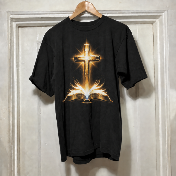 Camiseta Lâmpada para os Meus Pés, estampa completa