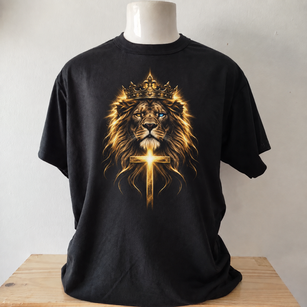 Camiseta Leão de Judá, estampa completa