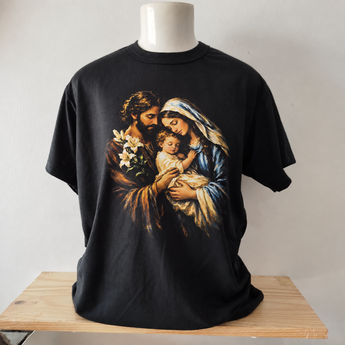 Camiseta Sagrada Família, estampa completa